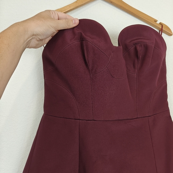 KEEPSAKE THE LABEL Mini Dress Bustier Strapless Size Medium Women's - Picture 6 of 12